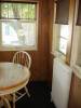 The breakfast nook.