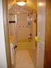 Looking into the upstairs bathroom.