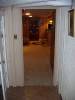 Basement hall to the family room.