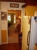 Kitchen to dining room and living room.