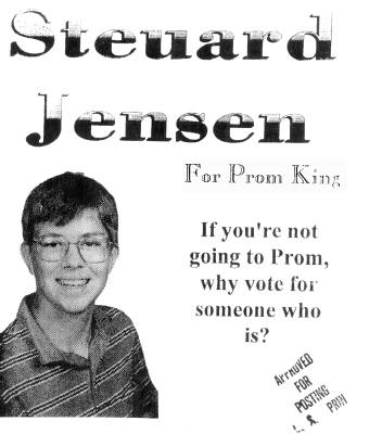 Steuard Jensen For Prom King