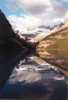 A beautiful reflection on Lake Louise.